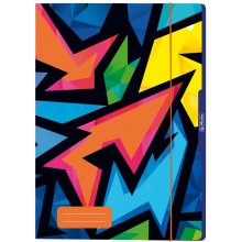 Herlitz Папка на резинке Neon Art - A4