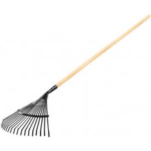 Verto 15G051 rake Leaf rake Black, Wood