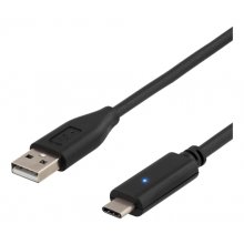 DELTACO Phone cable USB 2.0 "C-A", 1.0m...