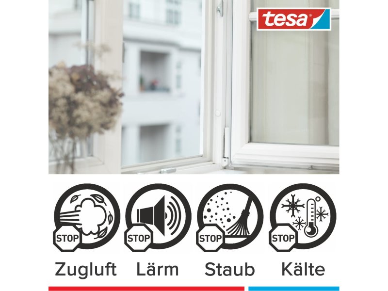 tesamoll® Thermo Cover Fensterisolierfolie 4 x 1,5 m bei