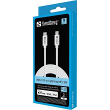SANDBERG 136-59 USB-C PD to Lightning MFI...