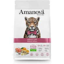 Amanova Adult Cat Salmon Deluxe - dry cat...