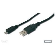 DIGITUS USB 2.0 CONN.CAB A-MICRO B 3.0M USB...