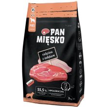 PAN MIĘSKO Veal with turkey XS - dry dog...