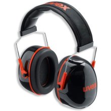 UVEX capsule ear prot. K3 black/red