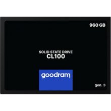 GoodRam CL100 gen.3 2.5" 960 GB Serial ATA...