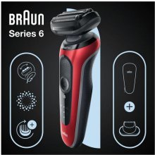 Braun Series 6 61-R1200s Foil shaver Trimmer...