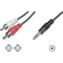Digitus CON. CABLE STEREO 2X RCA 1.5M 2X RCA...