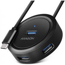 Axagon HUE-P1C 4x USB 3.2 Gen 1 ROUND hub...