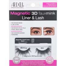 Ardell Magnetic 3D Faux Mink 854 Black 1pc -...
