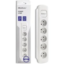 Qoltec 50276 power extension 1.8 m 5 AC...