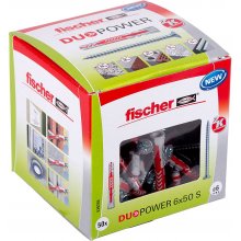 Fischer DUOPOWER 6x50 S LD 50pcs