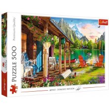 Puzzle 500 pcs House in mountains