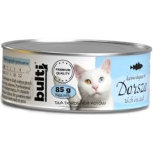 Bult I Cod-rich minced meat - wet cat food -...