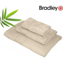 Bradley Bamboo towel, 30 x 50 cm, beige, 5...