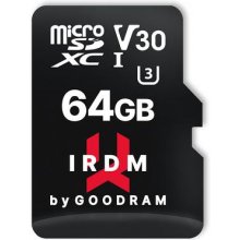 GOODRAM microSD IRDM card 64GB UHS-I U3...