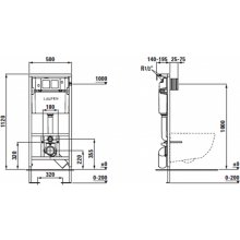 LAUFEN Dual Flush, H8946650000001 +...