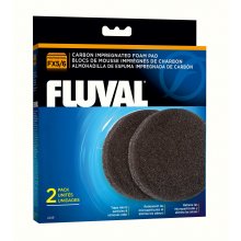 Fluval Filtrielement Carbon Foam filtrile...