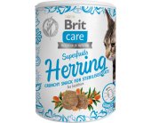 Brit Care Cat Snack Superfruits Herring -...