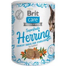 Brit Care Cat Snack Superfruits Herring -...