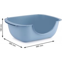 Rotho Bella Blue - cat litter box