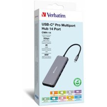 Verbatim CMH-14 USB Type-C 5000 Mbit/s...