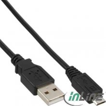 INLINE Micro USB 2.0 Cable USB Type A male...