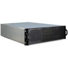 Inter-Tech 3U-30255 Rack Black, Stainless...