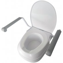 Mobilex Raising toilet seat with handrails