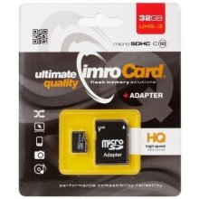 Imro MICROSD10/32G UHS-3 ADP memory card 32...