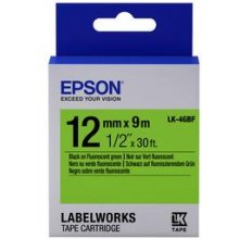 Epson Label Cartridge Fluorescent LK-4GBF...
