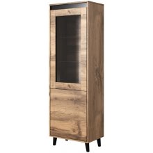 Cama MEBLE Cabinet NORD 60x38x182.5 cm oak...