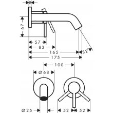 Hansgrohe Tecturis S 73350000