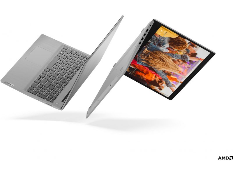 Notebook Lenovo Ideapad 3 Ddr4 Sdram 39 6 Cm 15 6 1920 X 1080 Pixels Amd Ryzen 5 8 Gb 256 Gb Ssd Wi Fi 5 802 11ac Windows 10 Home Grey Platinum 81w100uxmh 01 Ee