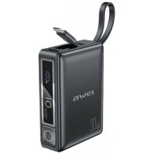 AWEI Powerbank 10000mAh 30W P87K Integrated...