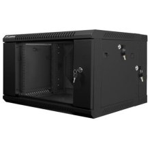 Lanberg WF02-6606-10B rack cabinet 6U Wall...