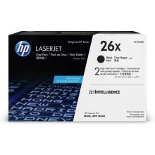 HP 26X 2-pack High Yield Black Original...