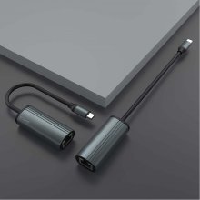 SAVIO Adapter USB-C 3.1 Gen.1 (M) to RJ-45...