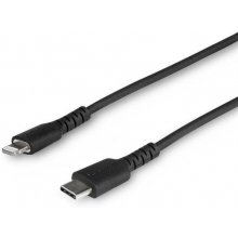 STARTECH USB C TO LIGHTNING CABLE BLACK -...