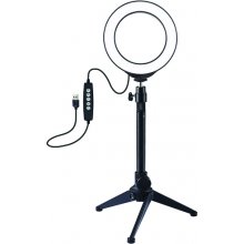 LED Ring Lamp 12cm With Desktop Tripod Mount...