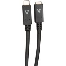 V7 USB-C EXTN CABLE 2M black F/M USB-C...