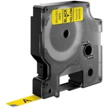 Dymo D1 Standard - Black on Yellow - 9mm