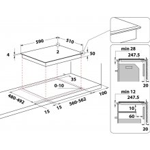 Плита Whirlpool Induction hob WLS2760BFS