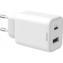Deltaco USB wall charger 1x USB-A 18 W, 1x...