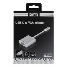 DELTACO Adapter PRIME USB 3.1 "C - VGA...