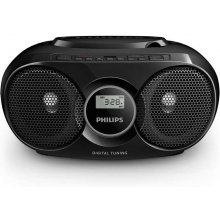Philips Boombox, digi FM, USB,CD, black