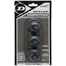 SKO Squash ball Dunlop COMPETITION 3-blister