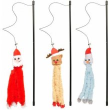 FLAMINGO Christmas cat toy Babbo Several...